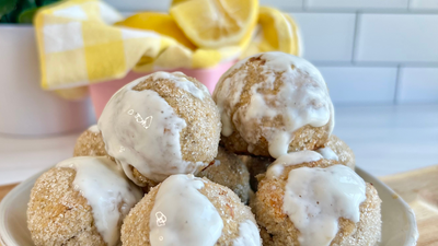 Honey Lemon Donut Holes