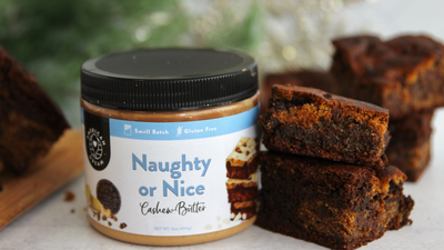 Healthy Fudgy Cashew Butter Brookies