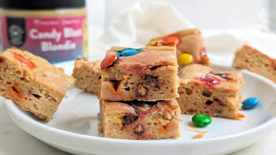 Peanut Butter Protein Blondies