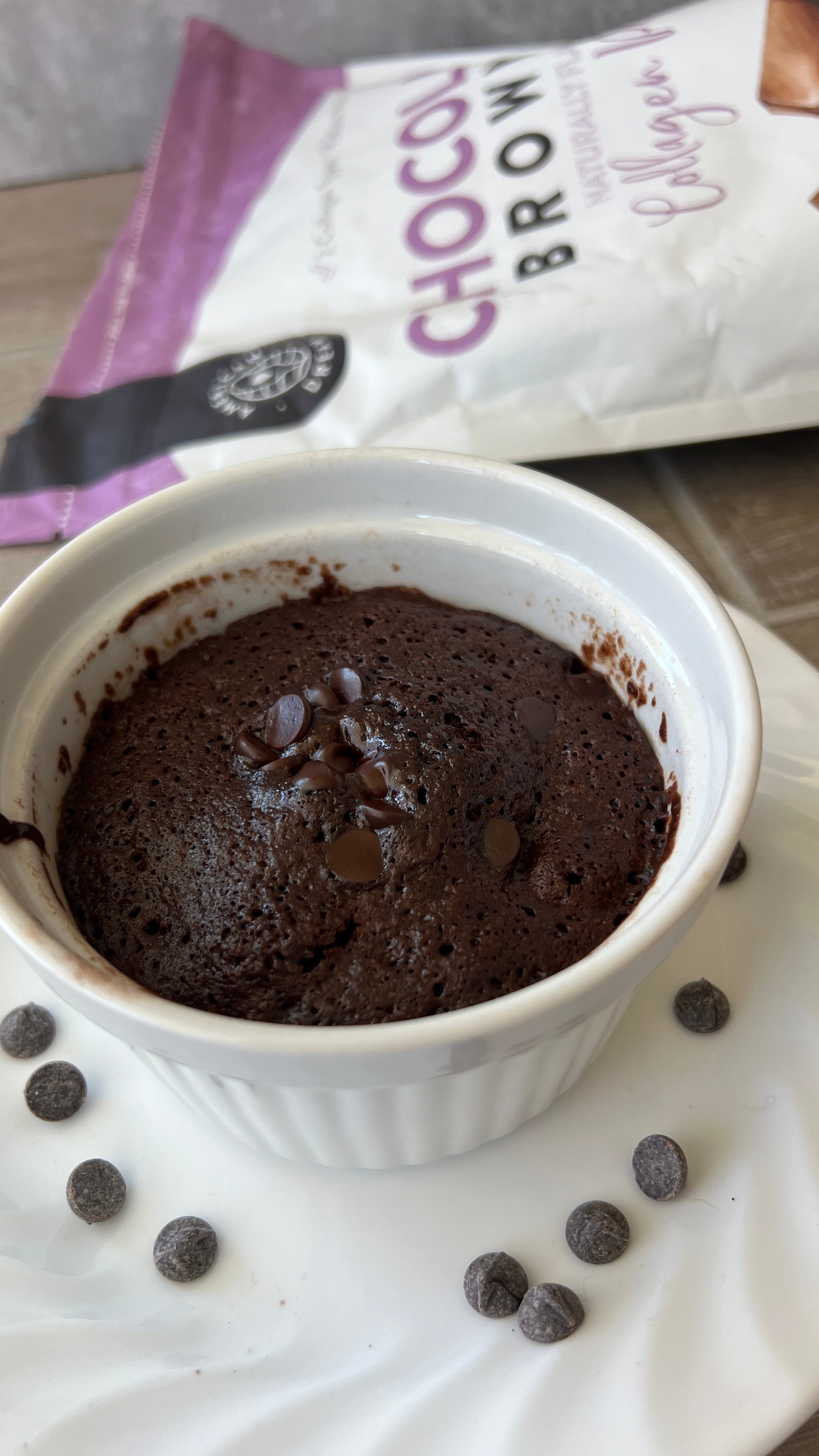 Chocolate Collagen Mug Cake