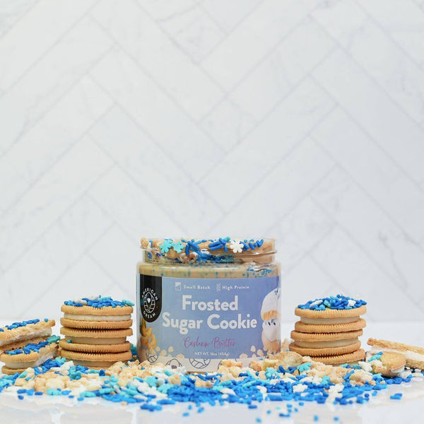 Frosted Sugar Cookie Cashew Butter