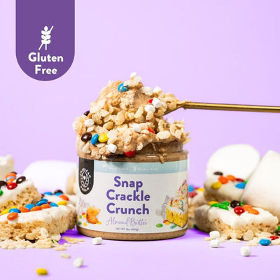 Gluten-Free Snap Crackle Crunch Almond Butter