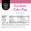 Gluten-Free Confetti Cake Pop Almond Butter