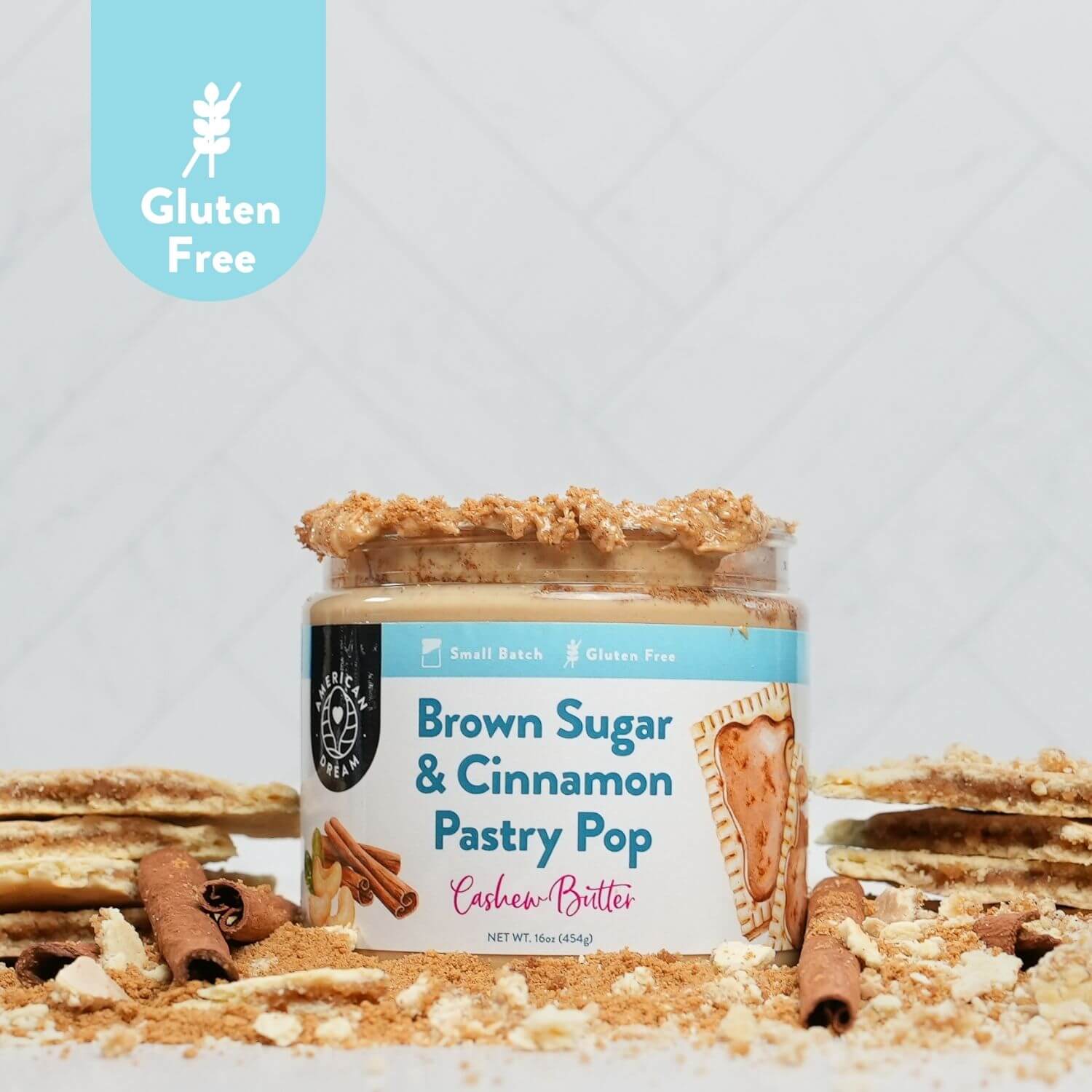 Brown Sugar & Cinnamon Pastry Pop Cashew Butter