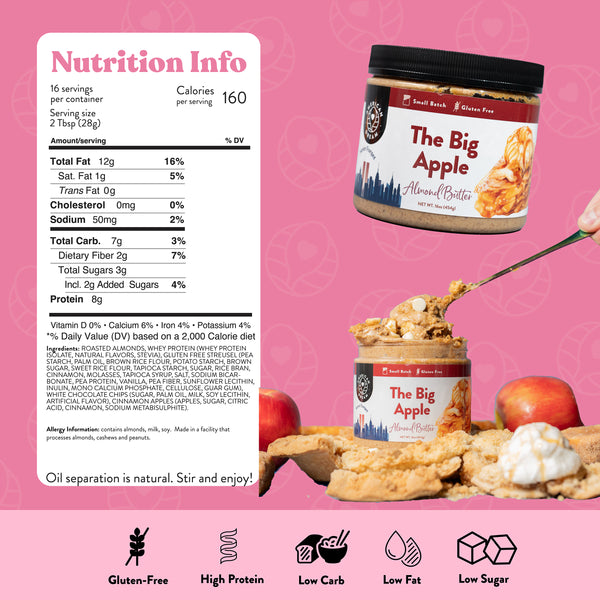 The Big Apple Almond Butter