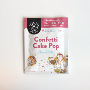 Confetti Cake Pop Almond Butter Single-Serve Squeeze Pack