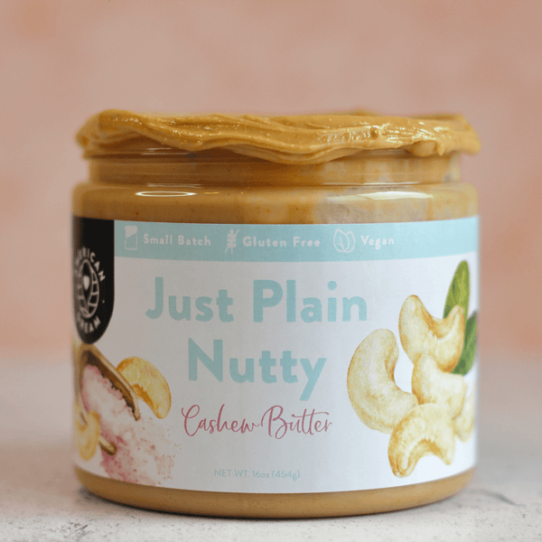 Gluten-Free Just Plain Nutty Cashew Butter