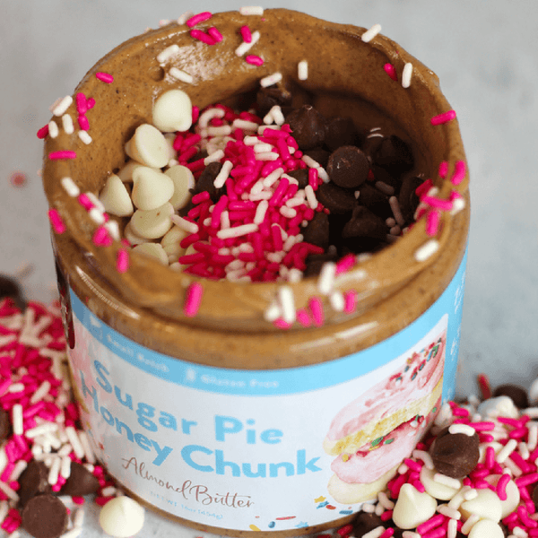 Gluten-Free Sugar Pie Honey Chunk Almond Butter